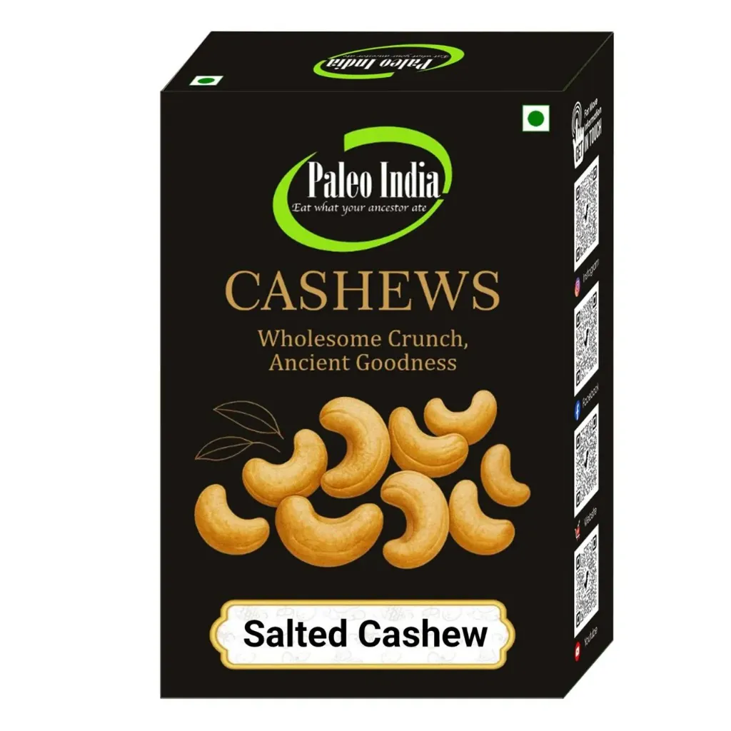 Paleo India Salted Cashew 500 Gm