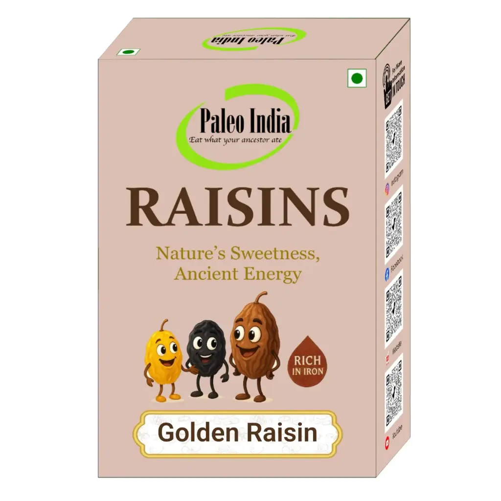 Paleo India Golden Raisin 500Gm