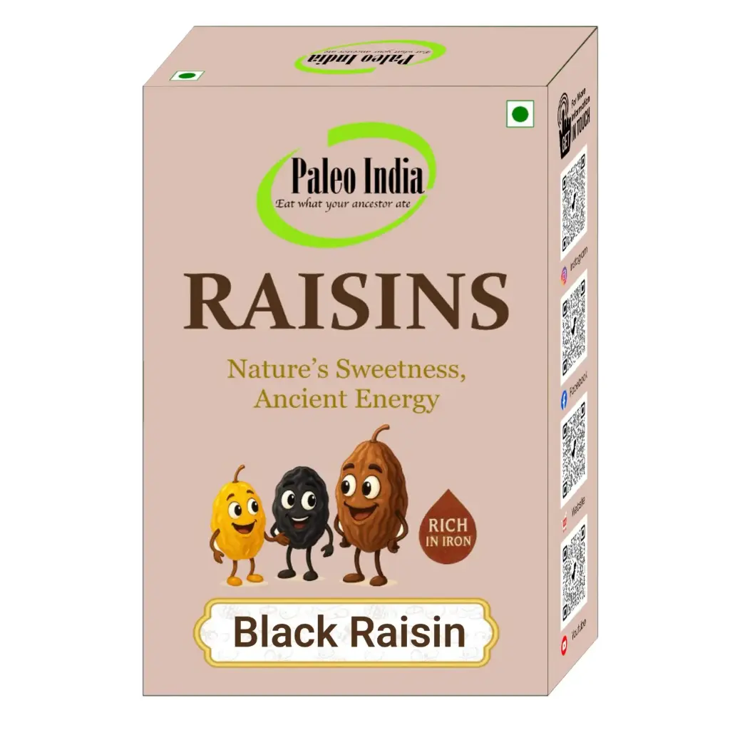 Paleo India Black Raisin 250 Gm 