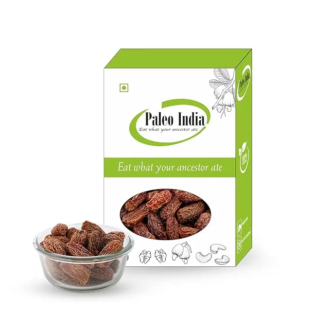 Paleo India Brown Dry Dates 500 Gm