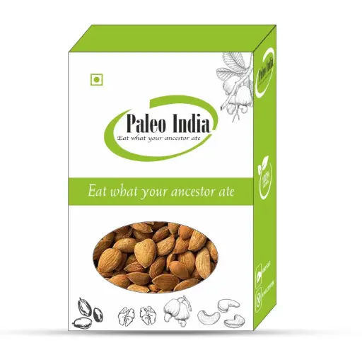 Paleo India Gurbandi Almond Choti Badam Giri 500 Gm
